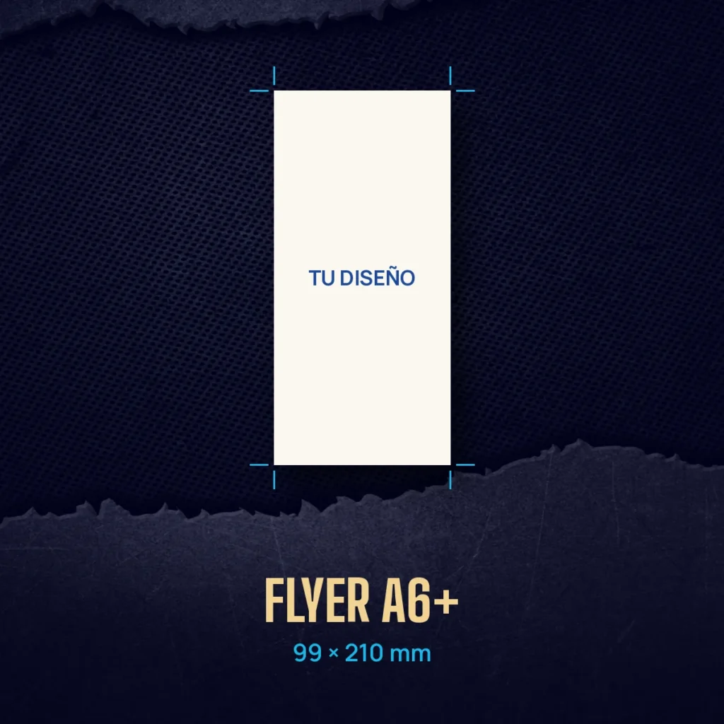 Flyer A6+ (99×210 mm)