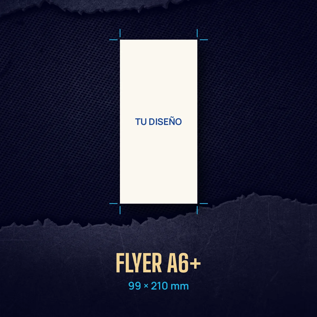 Flyer A6+ (99×210 mm)