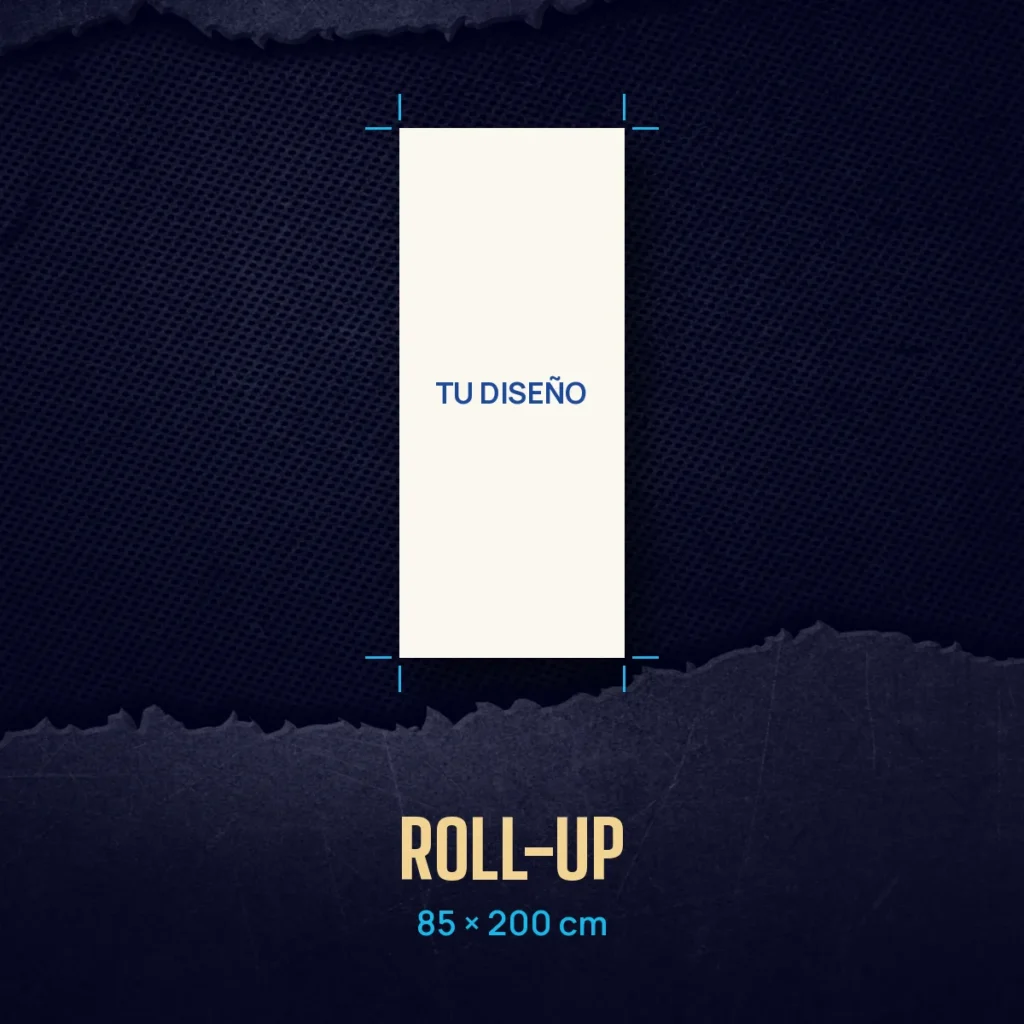 Roll-up 85×200 cm